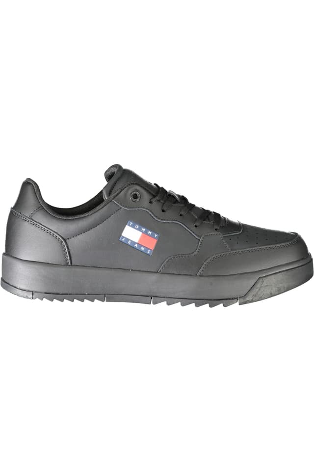 ЧЕРНИ МЪЖКИ СПОРТНИ ОБУВКИ TOMMY HILFIGER