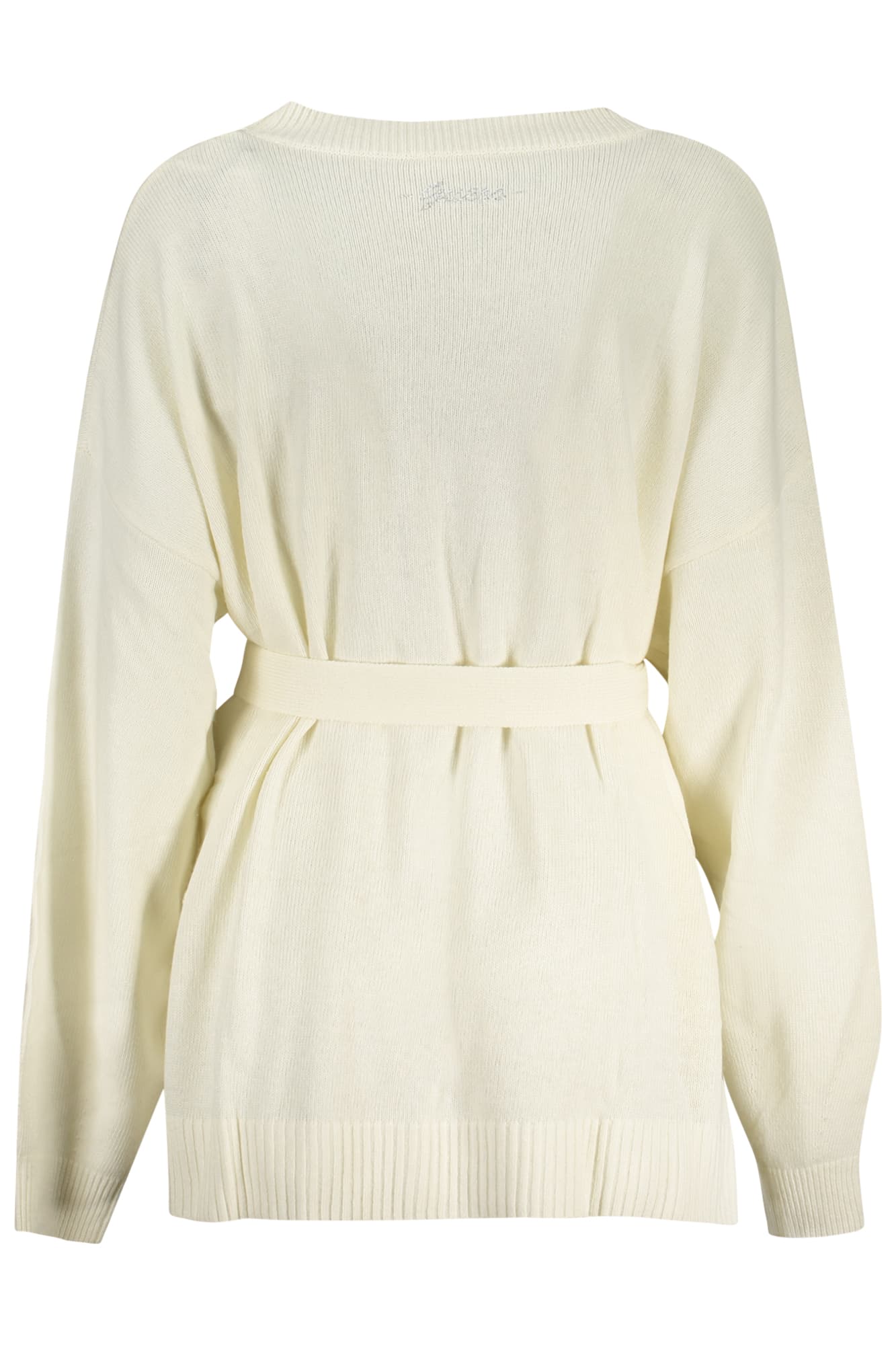 GUESS JEANS ДАМСКА ЖИЛЕТКА БЯЛА - GUESS JEANS