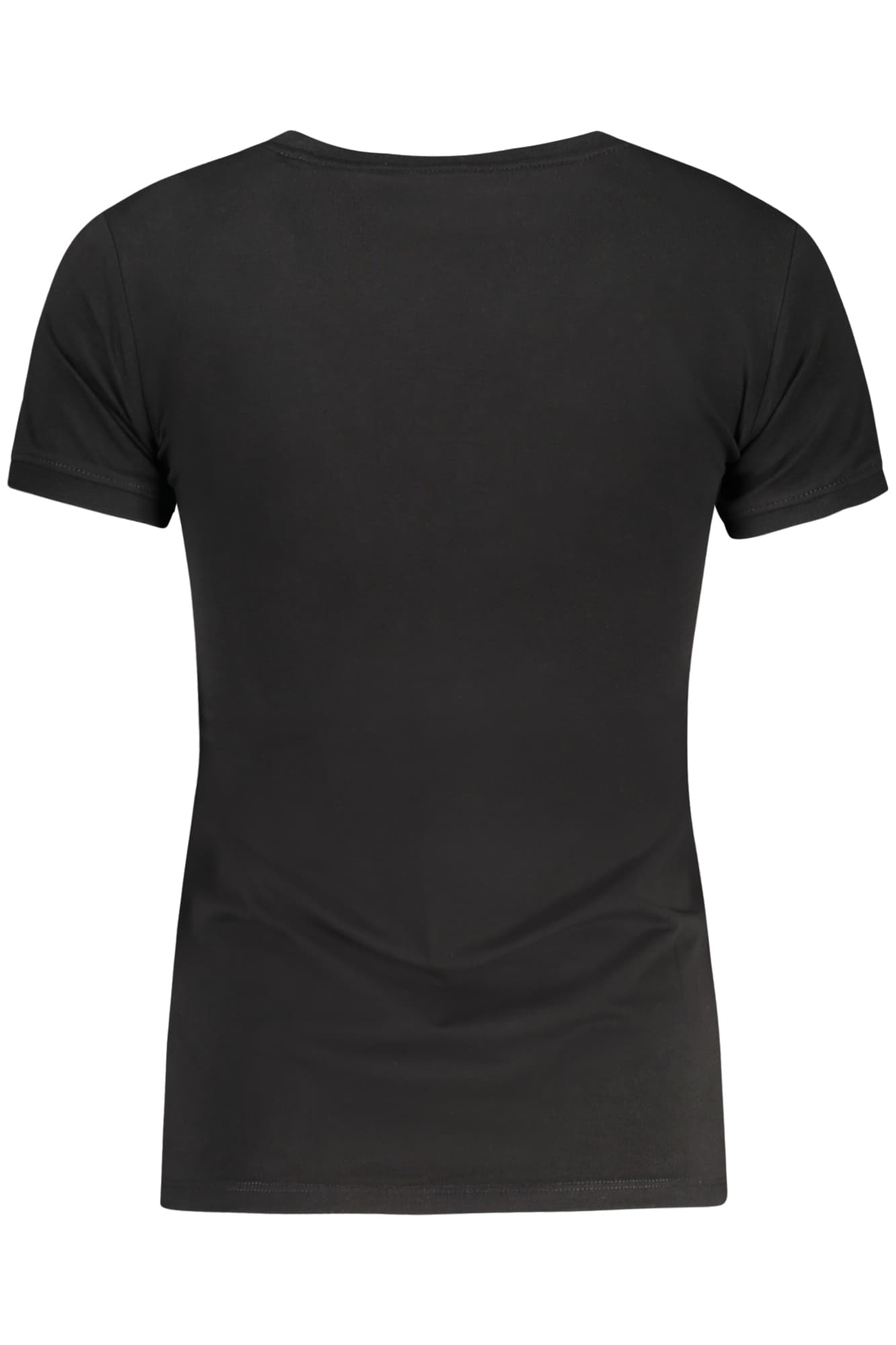 GUESS JEANS ДАМСКА ТЕНИСКА С КЪС РЪКАВ ЧЕРНА - GUESS JEANS