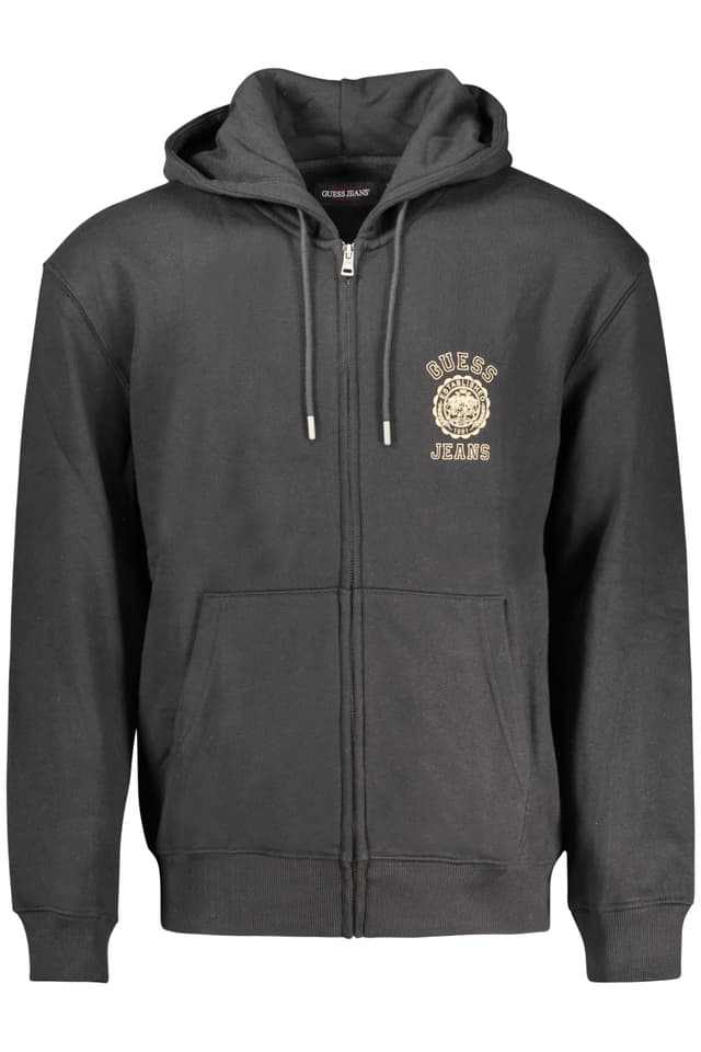 GUESS JEANS МЪЖКИ СУИТШЪР С ЦИП ЧЕРЕН