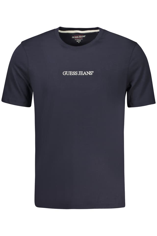 МЪЖКА ТЕНИСКА С КЪС РЪКАВ GUESS JEANS СИНЯ