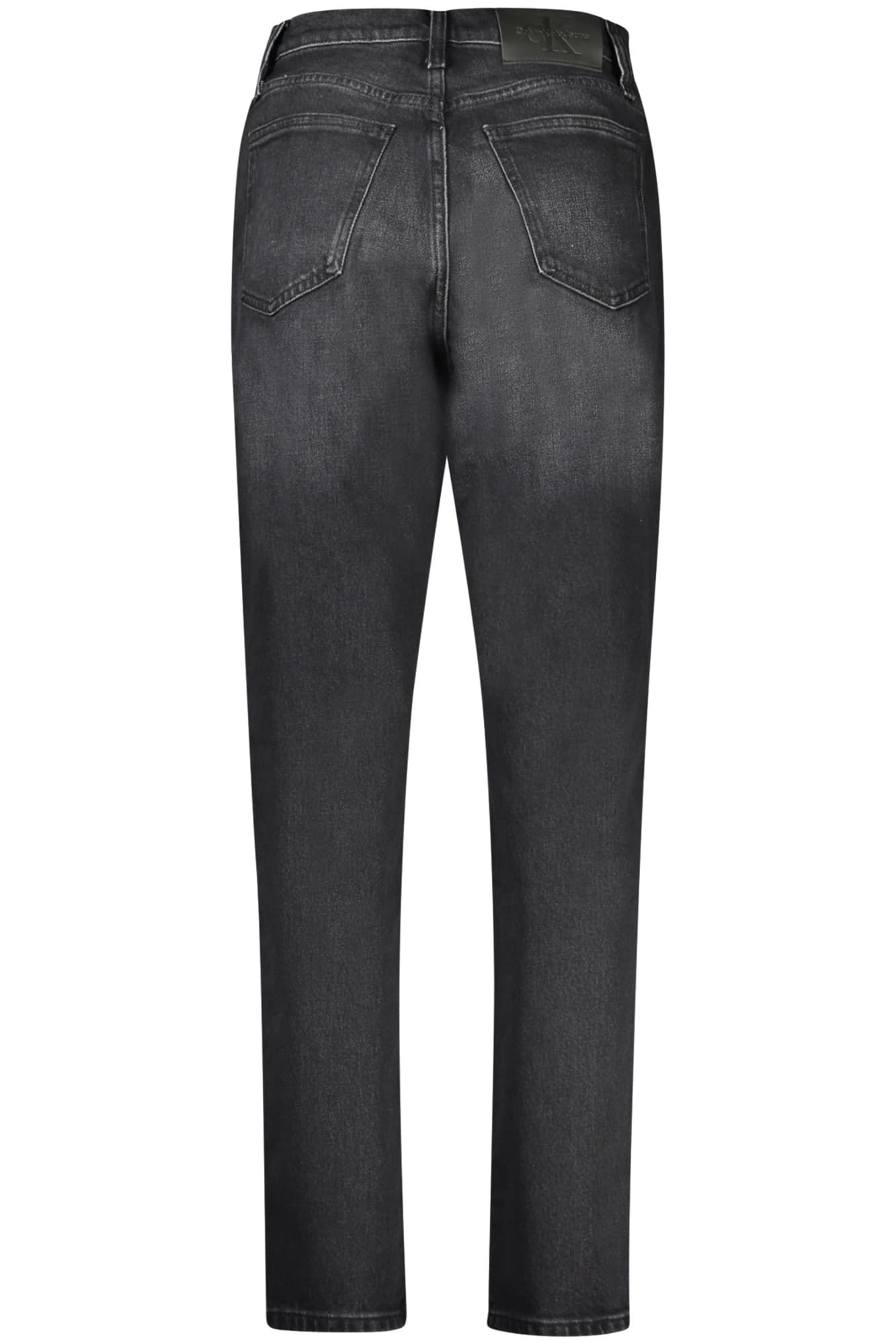 CALVIN KLEIN JEANS ДЕНИМ ДАМСКИ ЧЕРЕН - CALVIN KLEIN