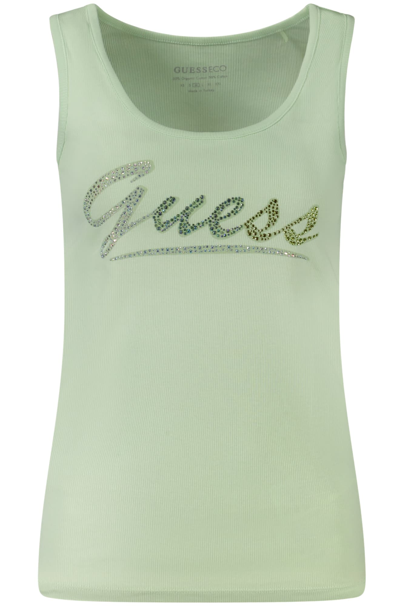 GUESS JEANS ДАМСКИ ПОТНИК ЗЕЛЕН - GUESS JEANS