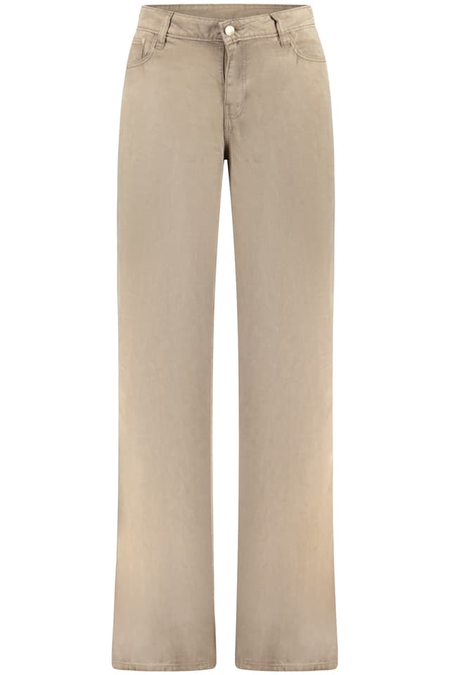 GUESS JEANS ДАМСКИ ЗЕЛЕН ПАНТАЛОН