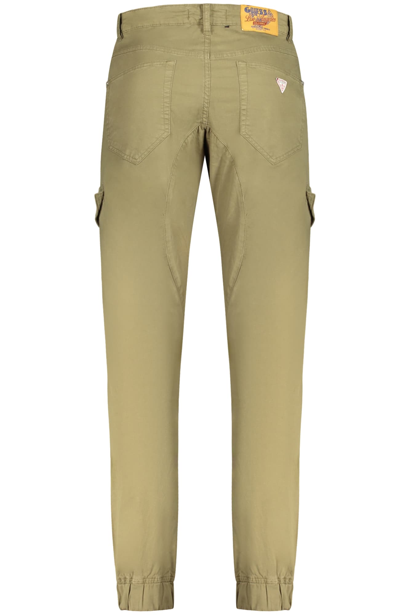 GUESS JEANS МЪЖКИ ЗЕЛЕН ПАНТАЛОН - GUESS JEANS