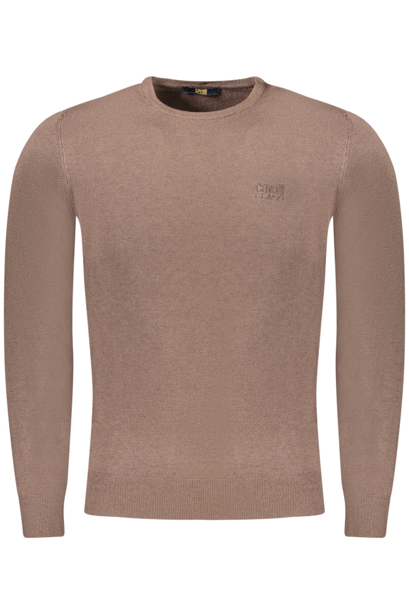 МЪЖКИ КАФЯВ ПУЛОВЕР КЛАСА CAVALLI - CAVALLI CLASS