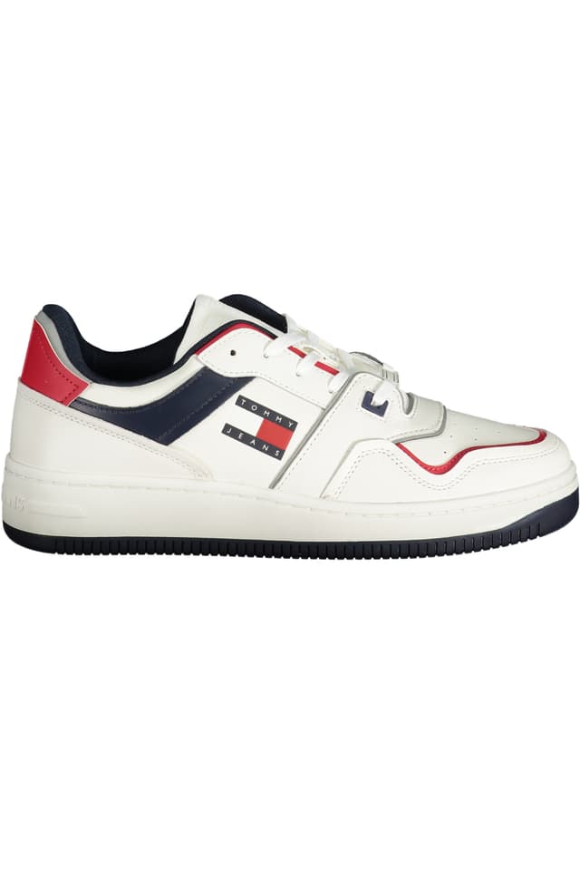 МЪЖКИ СПОРТНИ ОБУВКИ TOMMY HILFIGER БЕЛИ