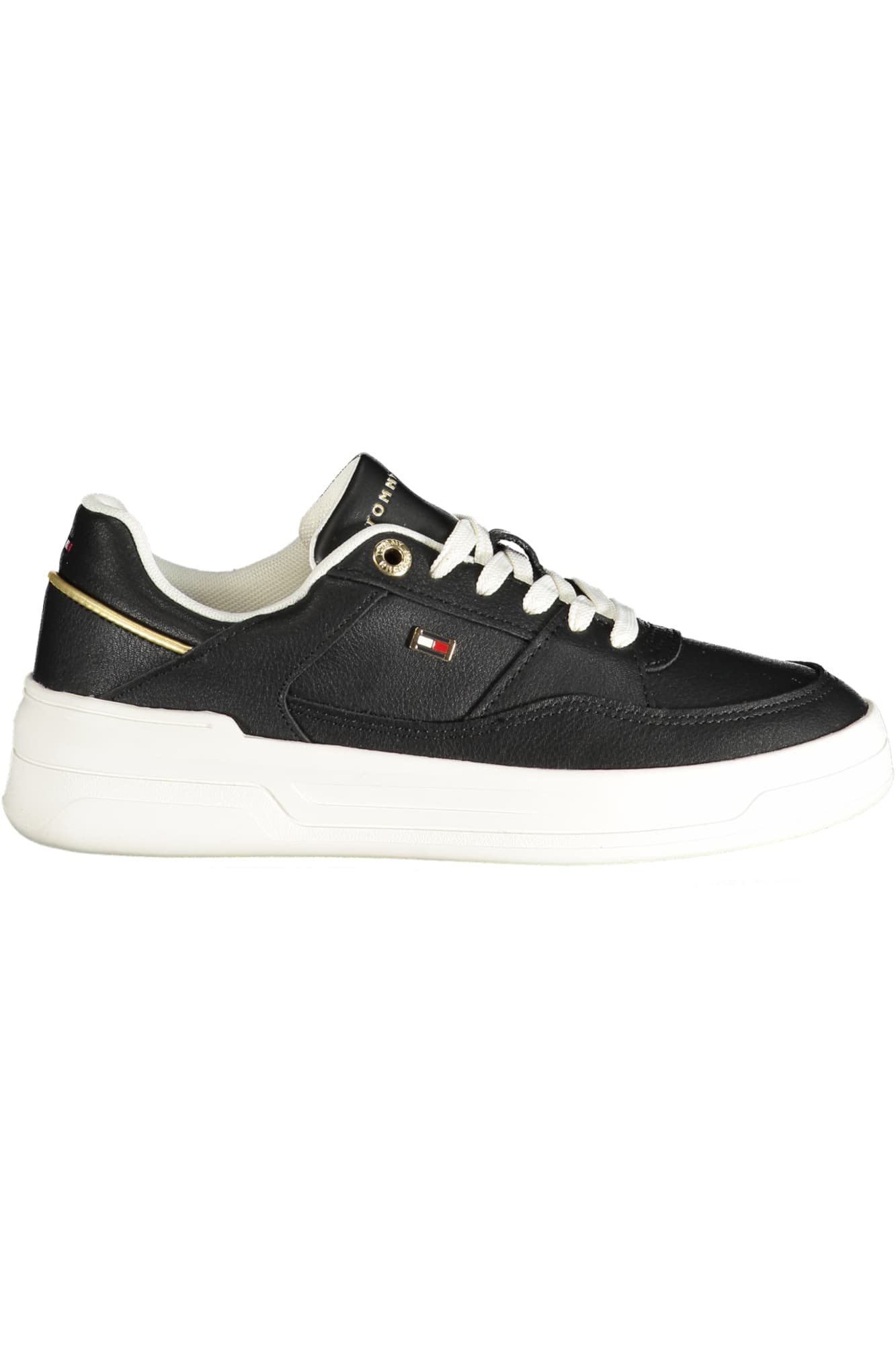 TOMMY HILFIGER ДАМСКИ СПОРТНИ ОБУВКИ ЧЕРНИ - TOMMY HILFIGER