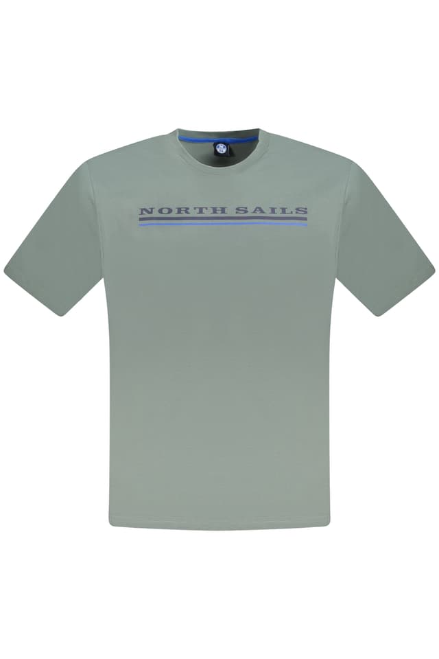 МЪЖКА ТЕНИСКА С КЪС РЪКАВ NORTH SAILS ЗЕЛЕНА