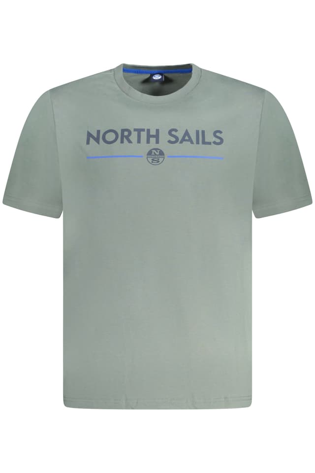 МЪЖКА ТЕНИСКА С КЪС РЪКАВ NORTH SAILS ЗЕЛЕНА