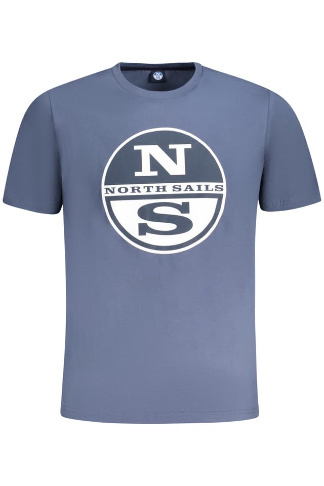МЪЖКА ТЕНИСКА С КЪС РЪКАВ NORTH SAILS СИНЯ