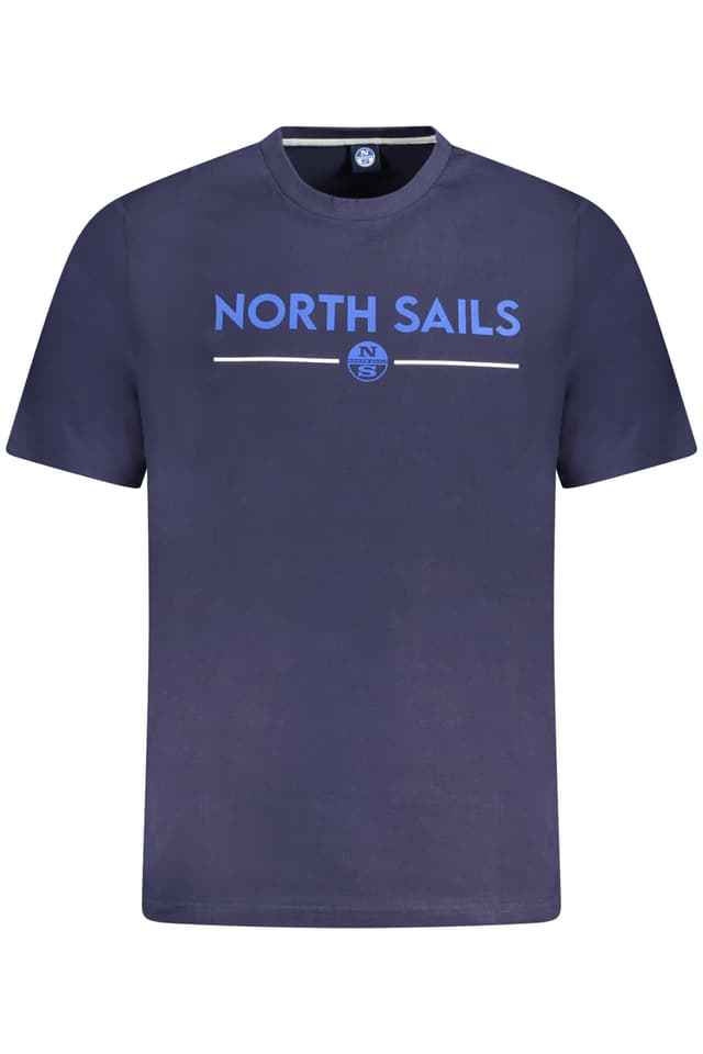 МЪЖКА ТЕНИСКА С КЪС РЪКАВ NORTH SAILS СИНЯ