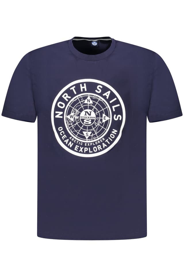 МЪЖКА ТЕНИСКА С КЪС РЪКАВ NORTH SAILS СИНЯ