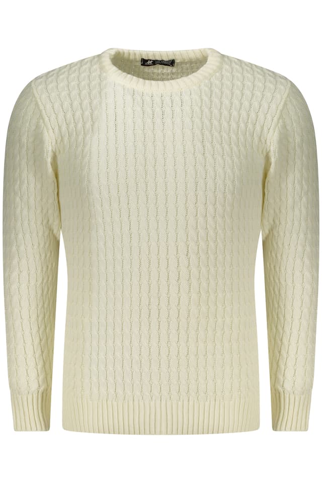 Мъжки бял пуловер US GRAND