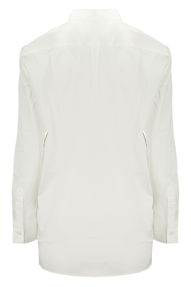 GUESS JEANS РИЗА С ДЪЛЪГ РЪКАВ ДАМСКА БЯЛА