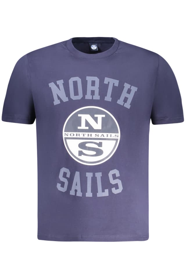 МЪЖКА ТЕНИСКА С КЪС РЪКАВ NORTH SAILS СИНЯ