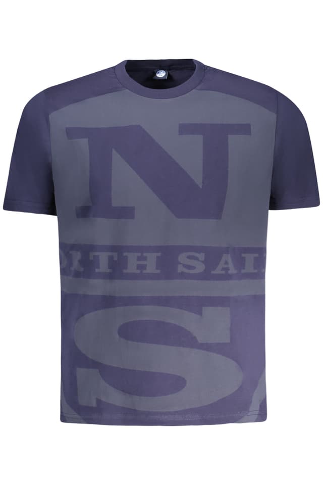 МЪЖКА ТЕНИСКА С КЪС РЪКАВ NORTH SAILS СИНЯ