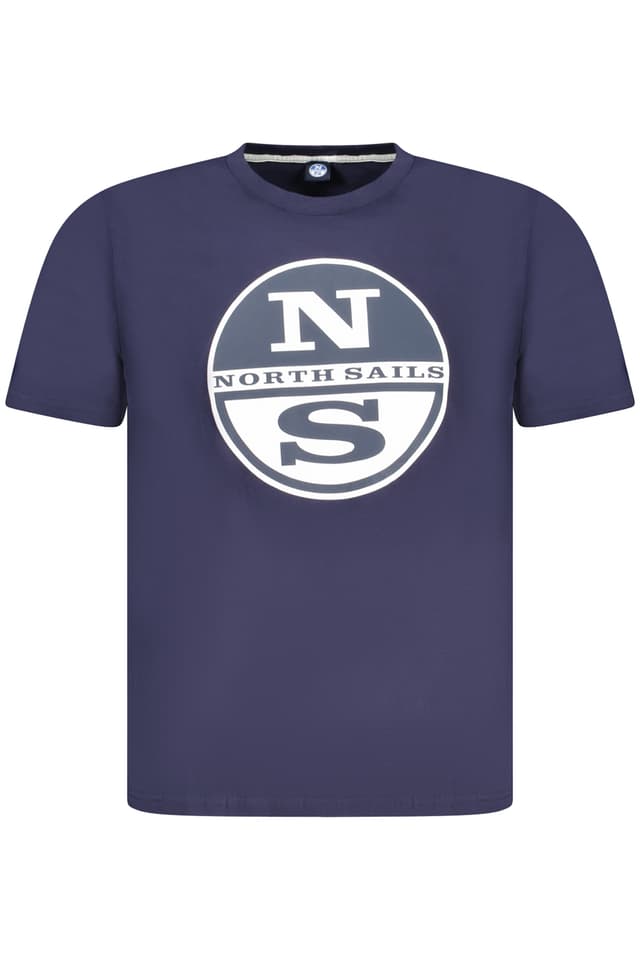 МЪЖКА ТЕНИСКА С КЪС РЪКАВ NORTH SAILS СИНЯ