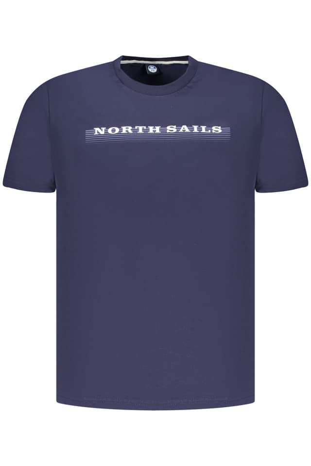 МЪЖКА ТЕНИСКА С КЪС РЪКАВ NORTH SAILS СИНЯ