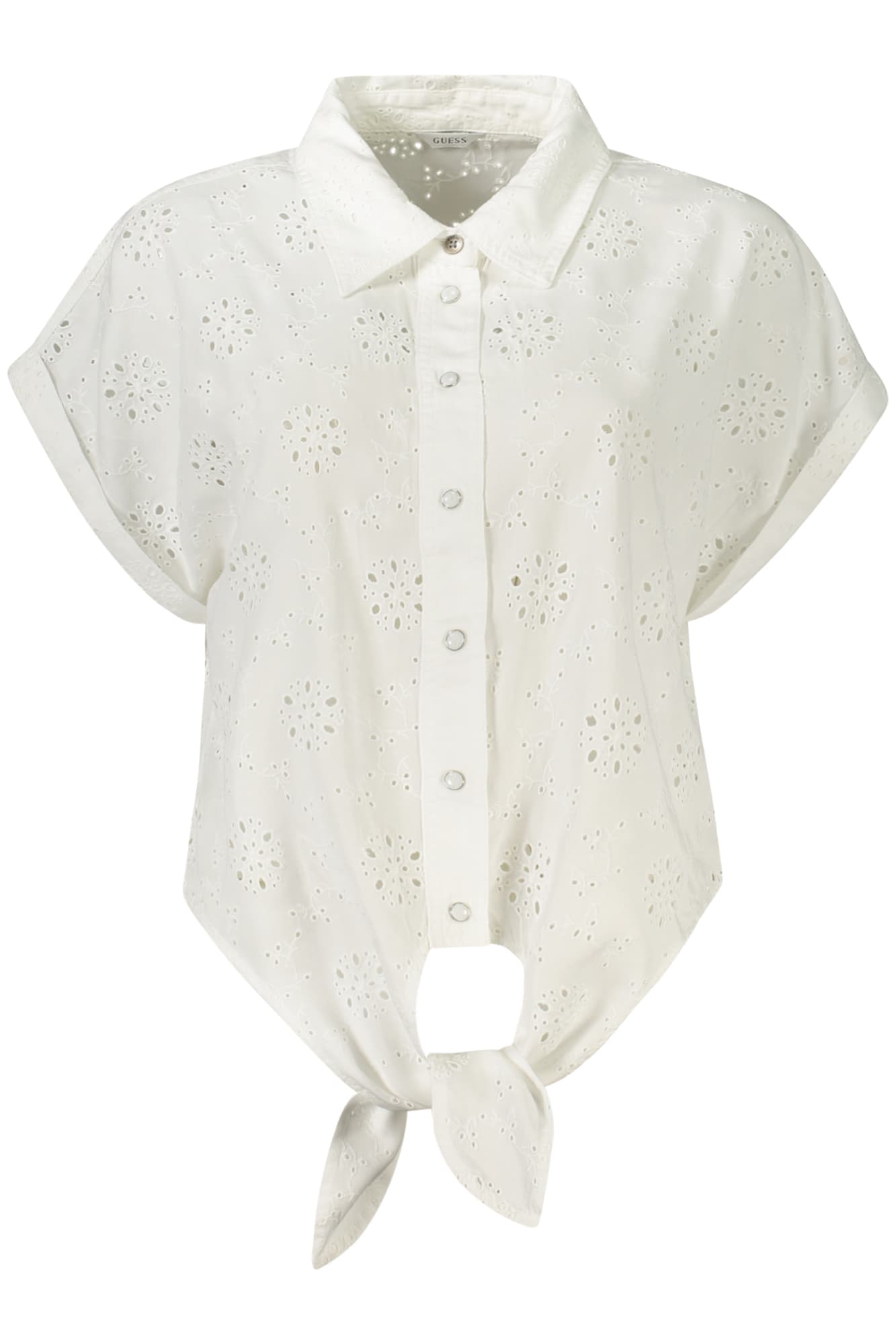 GUESS JEANS ДАМСКИ ЧЕРЕН ПУЛОВЕР - GUESS JEANS