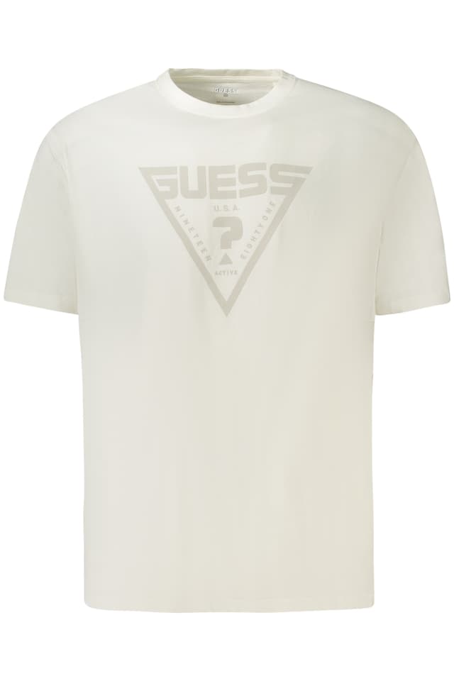 МЪЖКА ТЕНИСКА С КЪС РЪКАВ GUESS JEANS БЯЛА