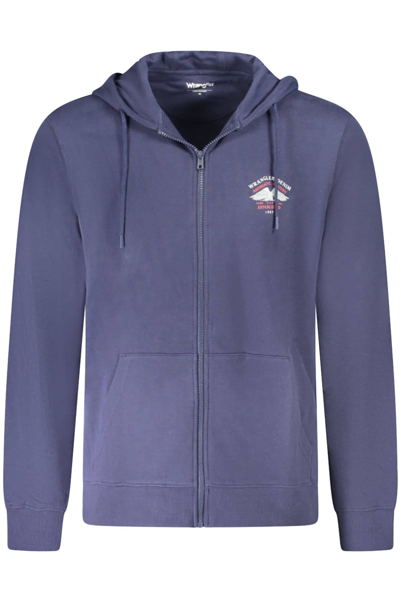 МЪЖКИ СУИТШЪР С ЦИП WRANGLER СИН - WRANGLER