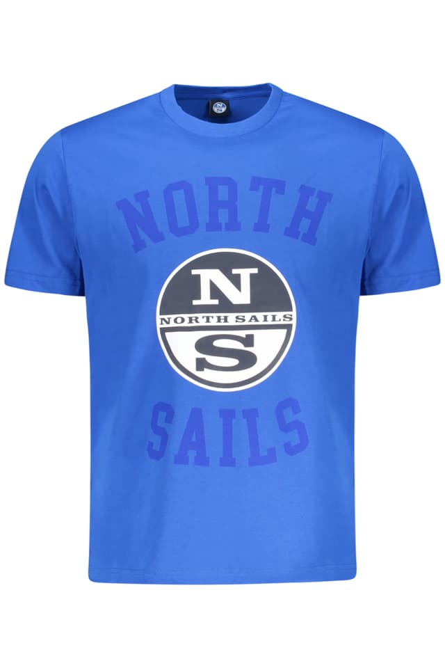 МЪЖКА ТЕНИСКА С КЪС РЪКАВ NORTH SAILS СИНЯ