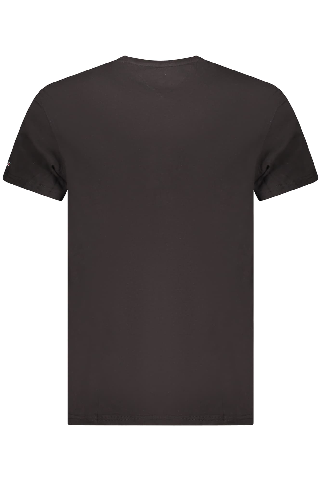 TOMMY HILFIGER МЪЖКА ТЕНИСКА С КЪС РЪКАВ ЧЕРНА - TOMMY HILFIGER