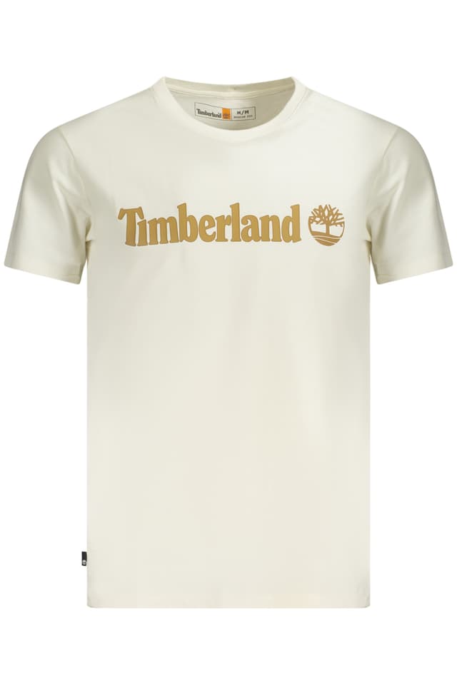 ТЕНИСКА С КЪС РЪКАВ TIMBERLAND МЪЖКА БЕЖОВА