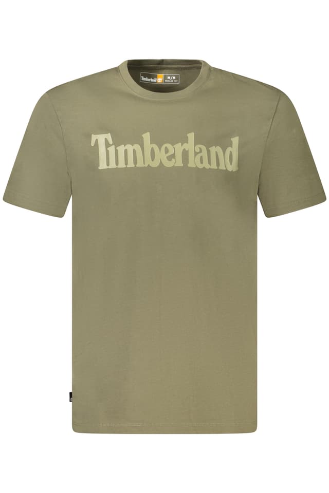 МЪЖКА ТЕНИСКА С КЪС РЪКАВ TIMBERLAND ЗЕЛЕНА