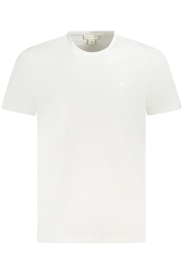 CALVIN KLEIN МЪЖКА ТЕНИСКА С КЪС РЪКАВ БЯЛА