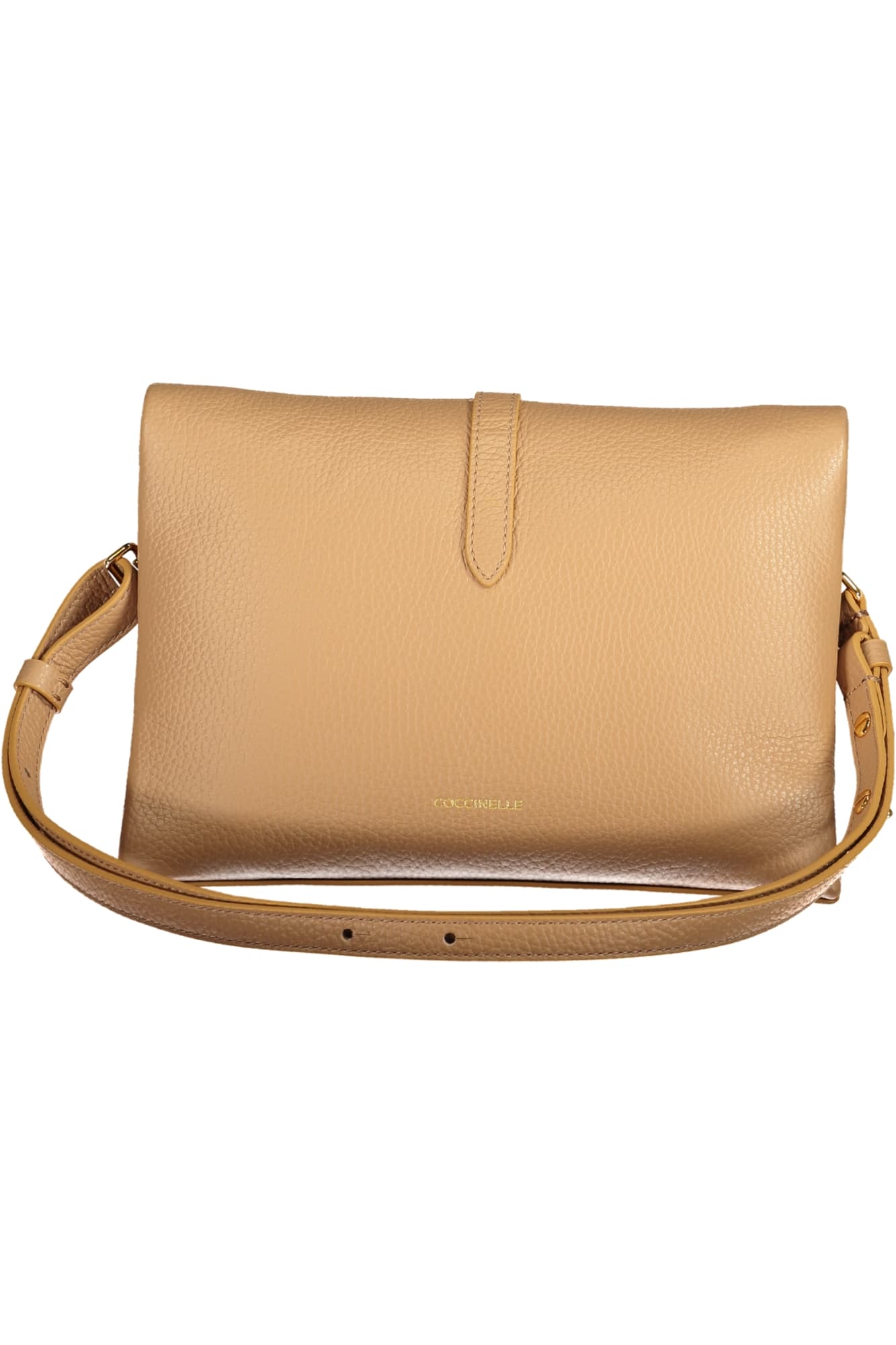 КАФЯВА ДАМСКА ЧАНТА COCCINELLE - COCCINELLE