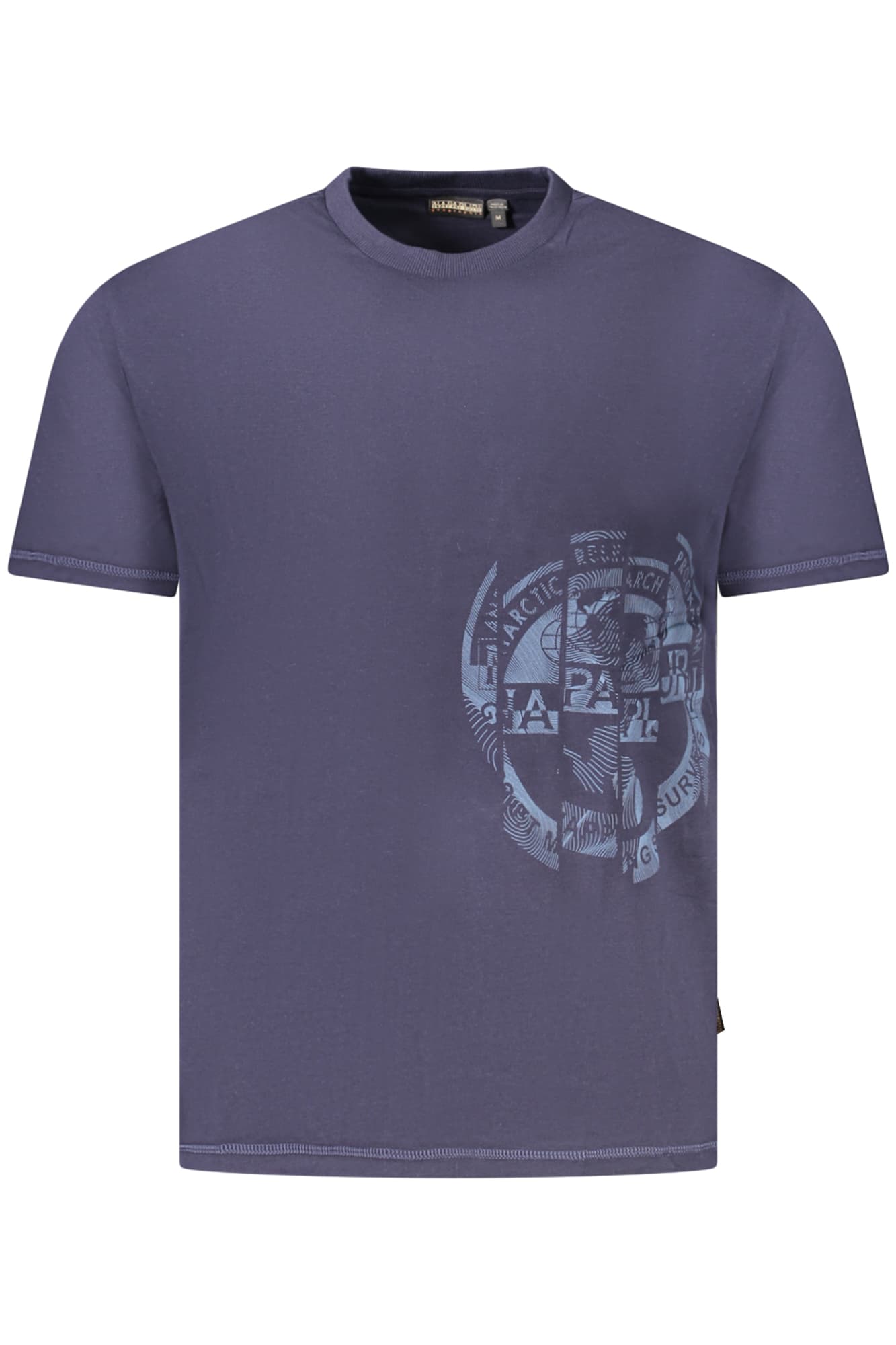 NAPAPIJRI ТЕНИСКА С КЪС РЪКАВ МЪЖКА СИНЯ - NAPAPIJRI