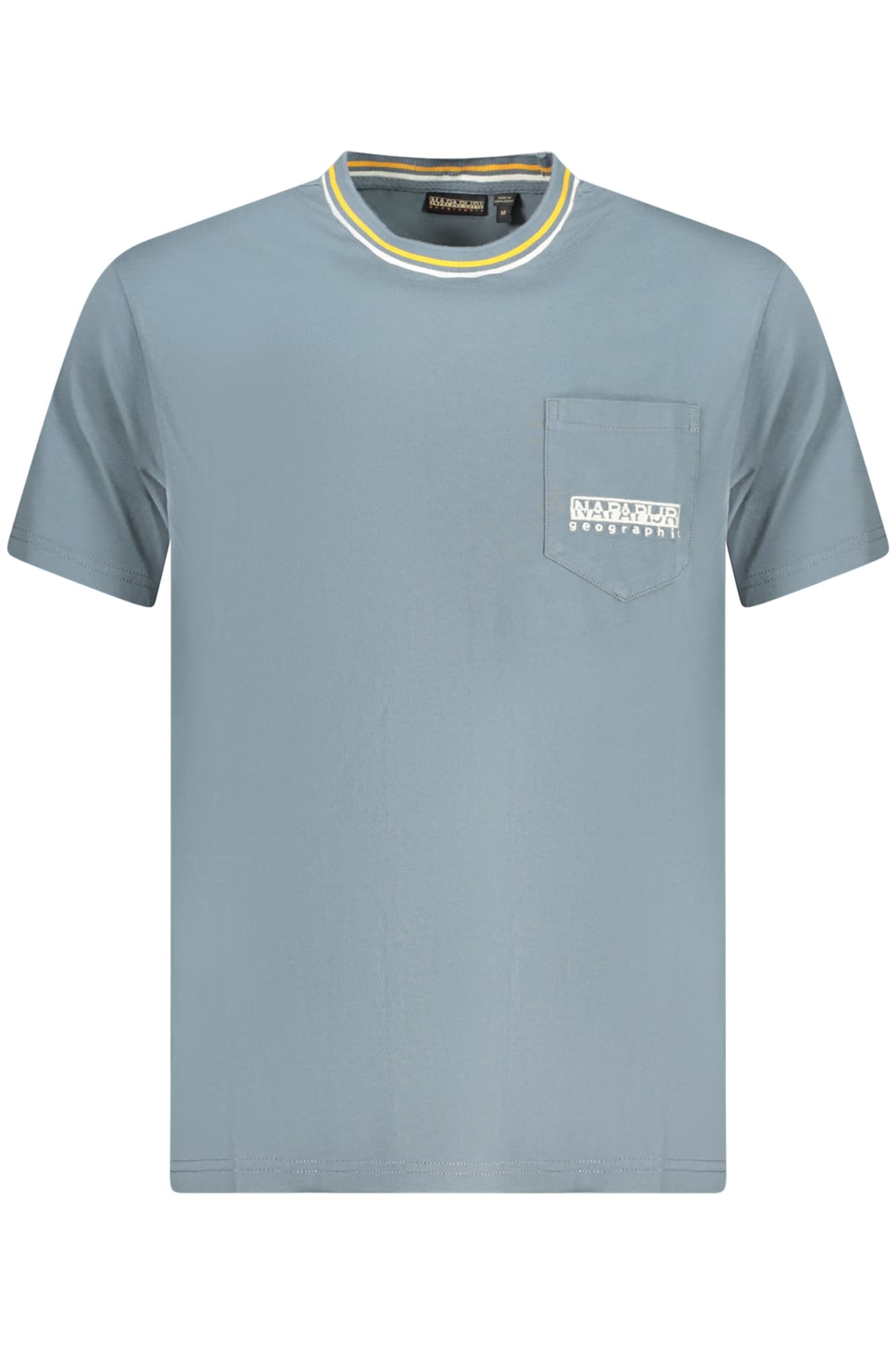 NAPAPIJRI ТЕНИСКА С КЪС РЪКАВ МЪЖКА СИВА - NAPAPIJRI