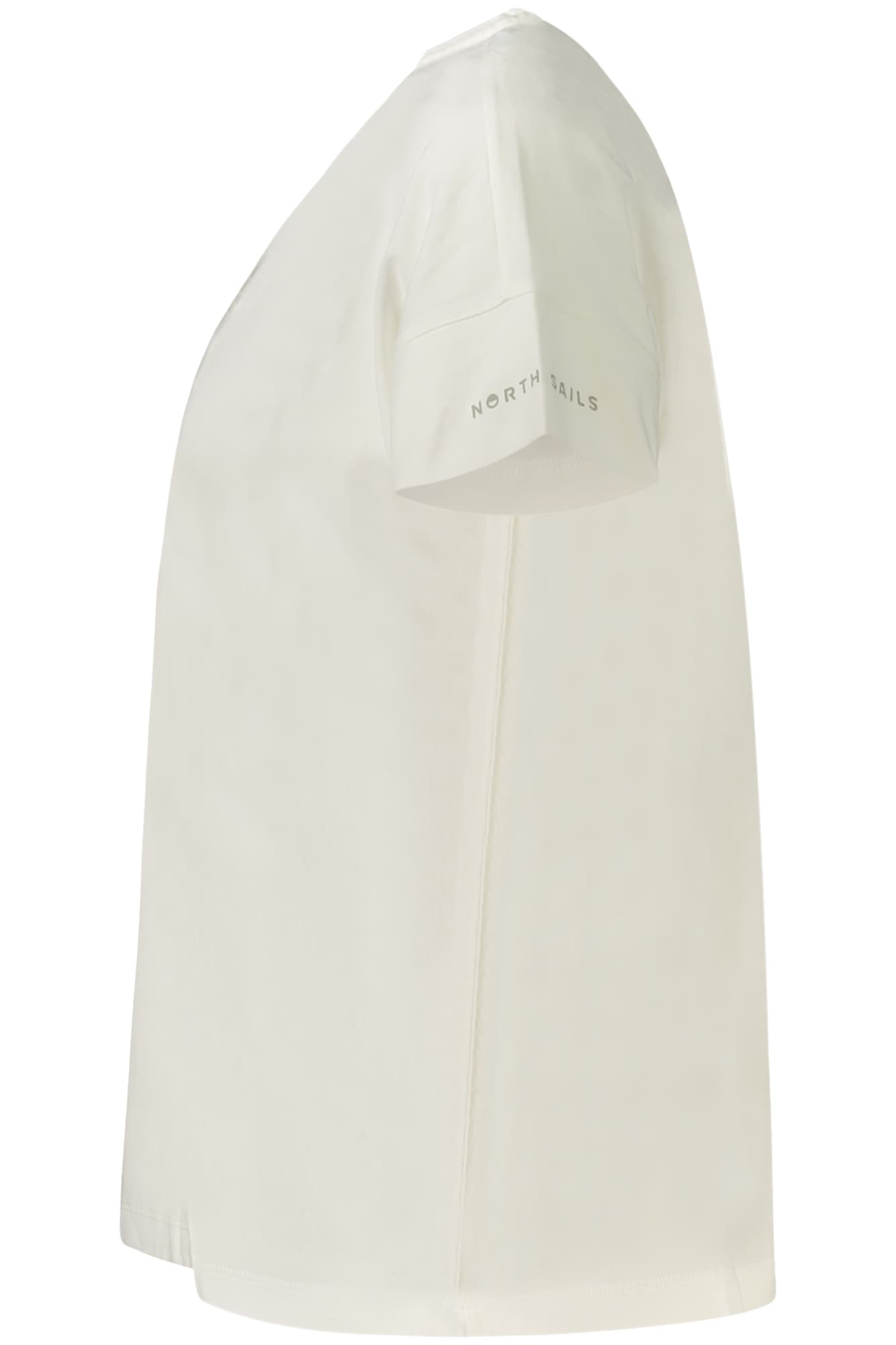 ТЕНИСКА С КЪС РЪКАВ NORTH SAILS ДАМСКА БЯЛА - NORTH SAILS