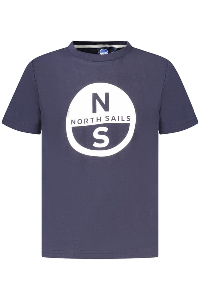 ДЕТСКА ТЕНИСКА С КЪС РЪКАВ NORTH SAILS СИНЯ