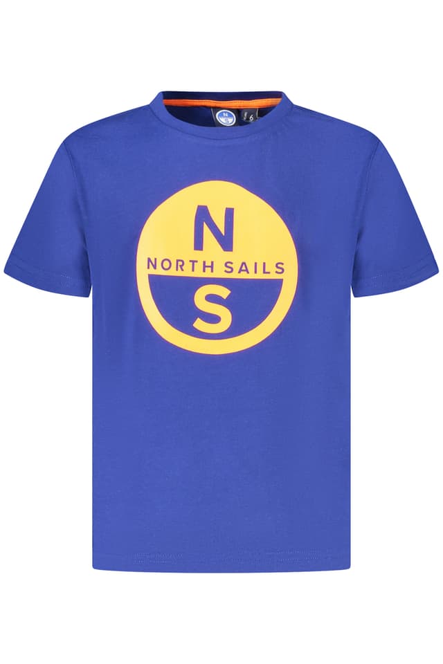 ДЕТСКА ТЕНИСКА С КЪС РЪКАВ NORTH SAILS СИНЯ