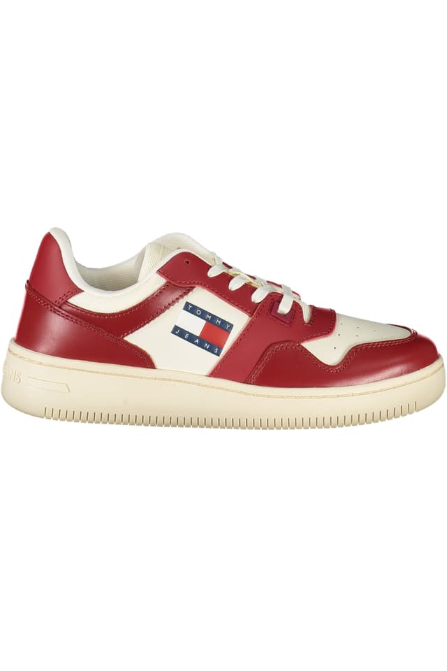 ЧЕРВЕНИ ДАМСКИ СПОРТНИ ОБУВКИ TOMMY HILFIGER