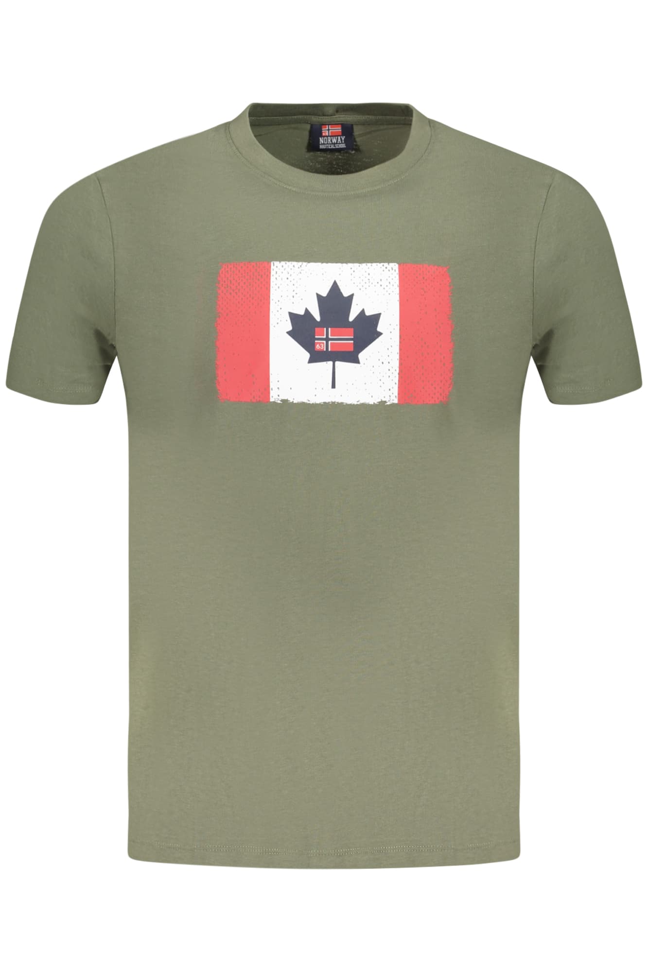 NORWAY 1963 МЪЖКА ТЕНИСКА С КЪС РЪКАВ ЗЕЛЕНА - NORWAY 1963