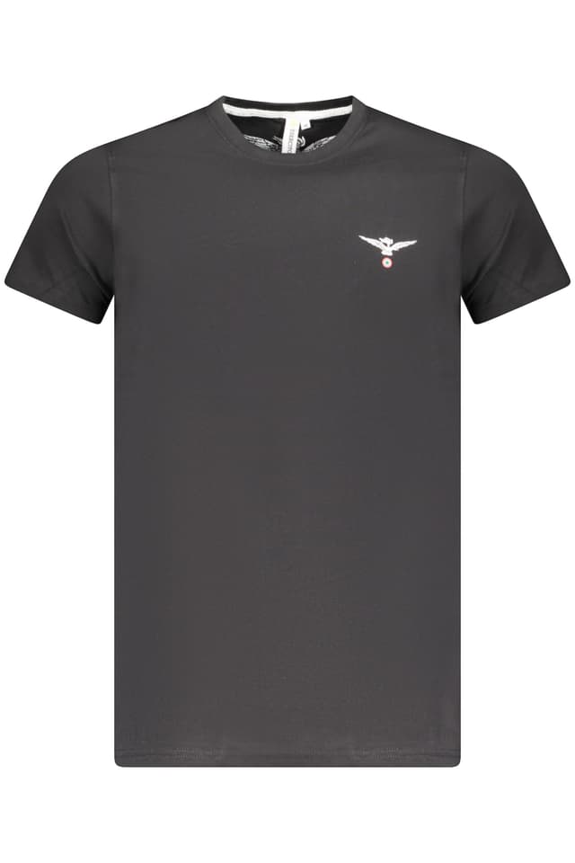 ARMY 1659 ЧЕРНА МЪЖКА ТЕНИСКА С КЪС РЪКАВ