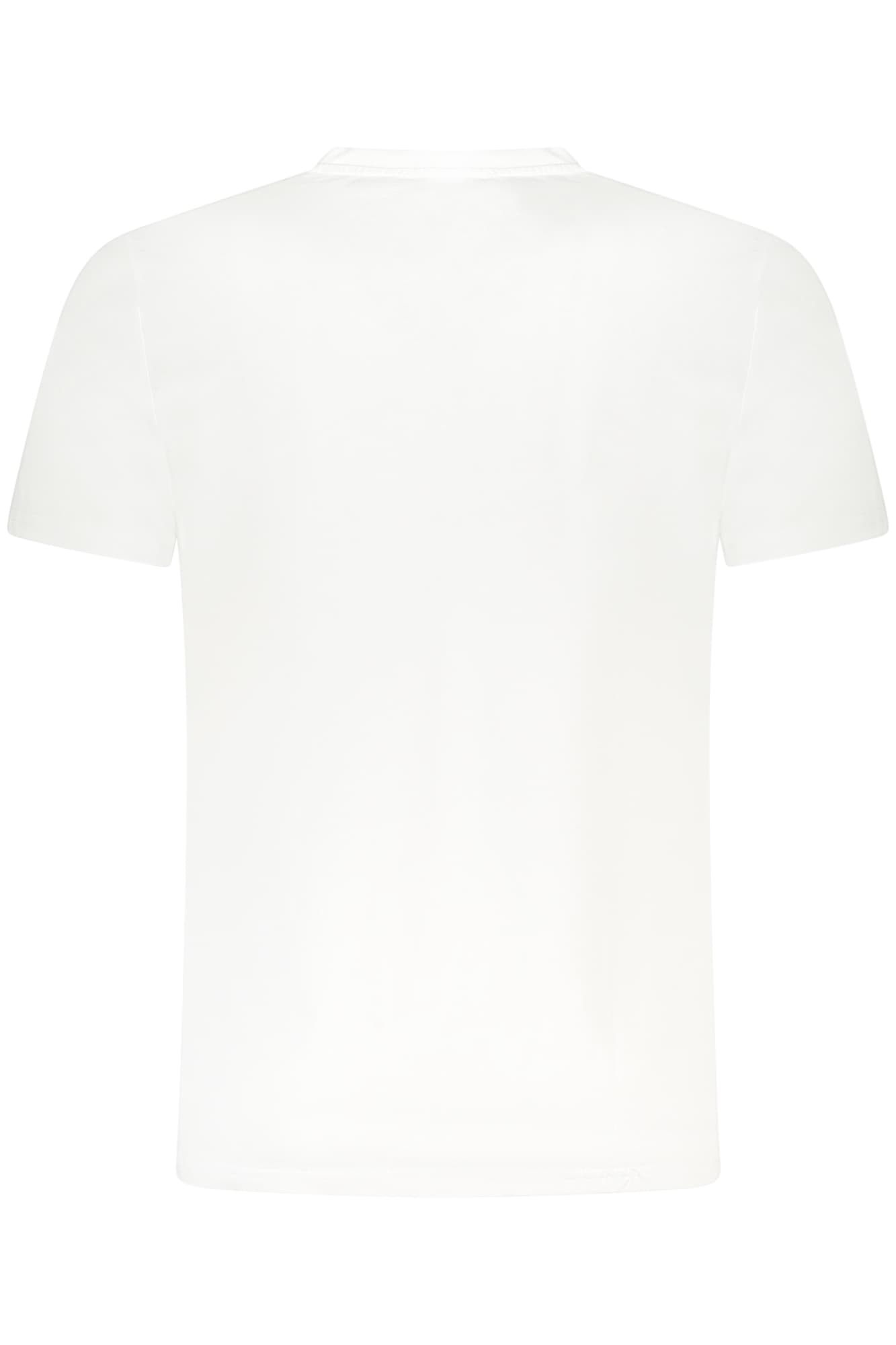 CAVALLI CLASS МЪЖКА ТЕНИСКА С КЪС РЪКАВ БЯЛА - CAVALLI CLASS