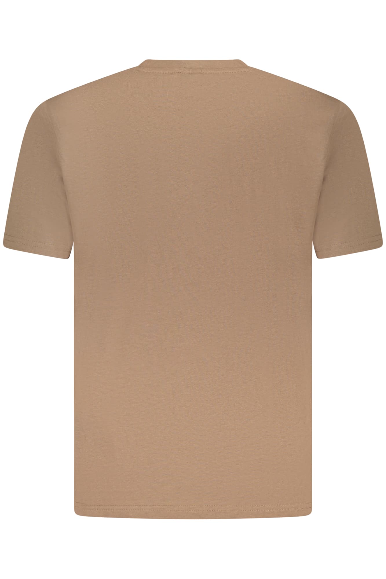 МЪЖКА ТЕНИСКА С КЪС РЪКАВ US GRAND, КАФЯВА - U.S. GRAND