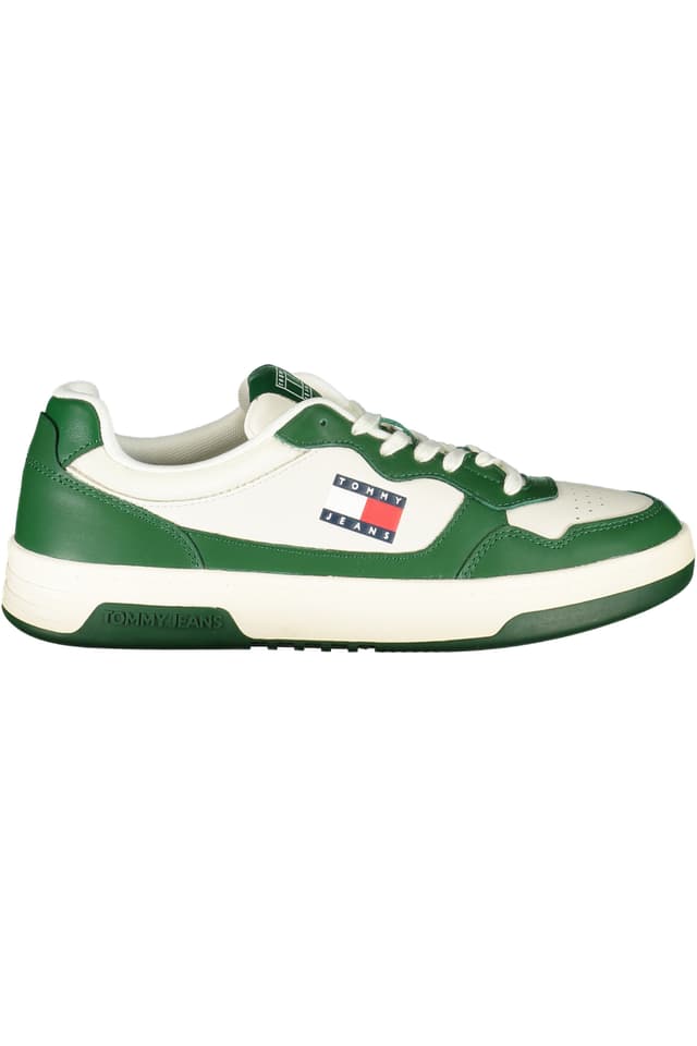 Мъжки спортни обувки TOMMY HILFIGER, бели