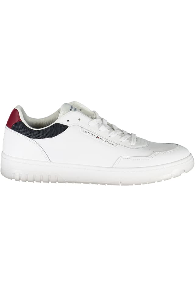 Мъжки спортни обувки TOMMY HILFIGER, бели