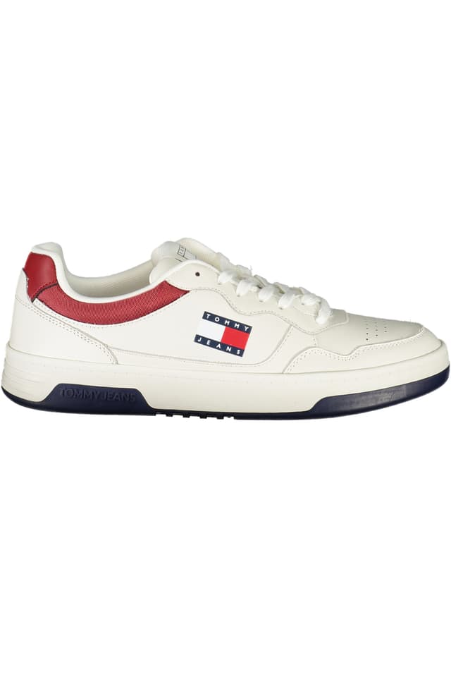 Мъжки спортни обувки TOMMY HILFIGER, бели
