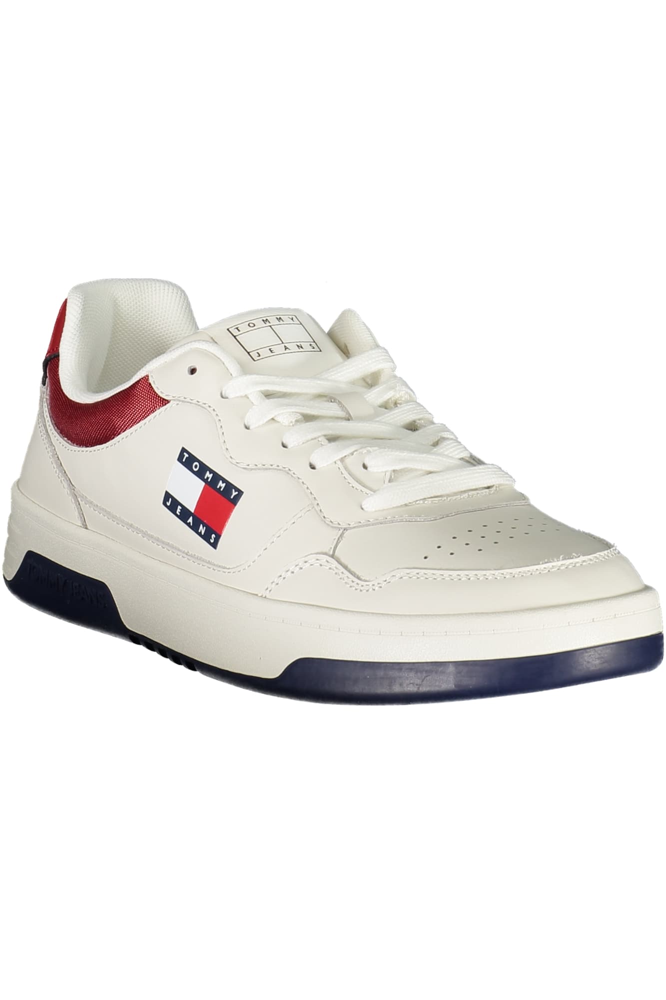 Мъжки спортни обувки TOMMY HILFIGER, бели - TOMMY HILFIGER
