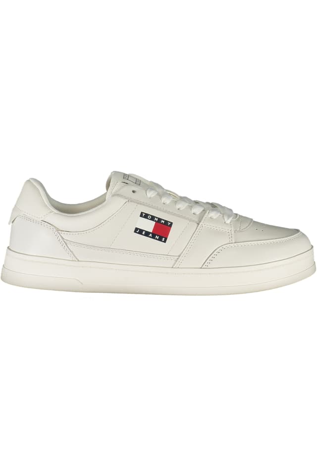 Мъжки спортни обувки TOMMY HILFIGER, бели