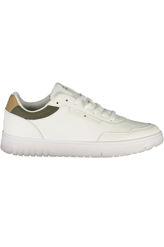 Мъжки спортни обувки TOMMY HILFIGER, бели