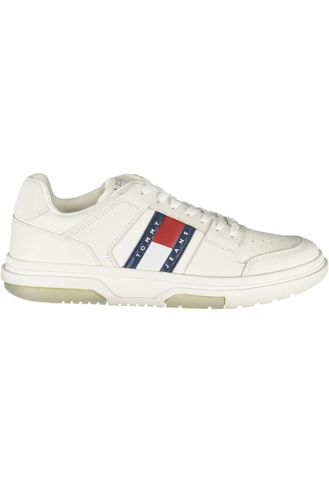 Мъжки спортни обувки TOMMY HILFIGER, бели