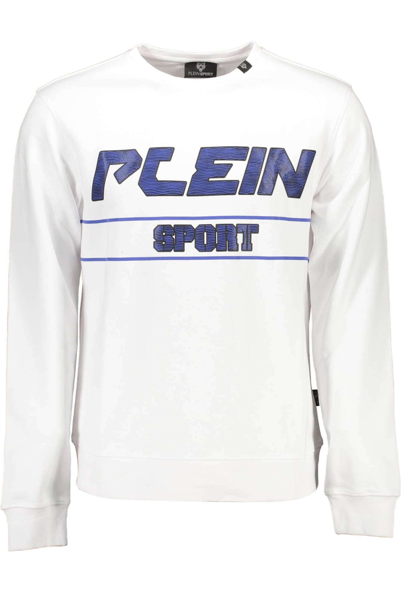 МЪЖКИ СУИТШЪР С ЦИП PLEIN SPORT, БЯЛ - PLEIN SPORT